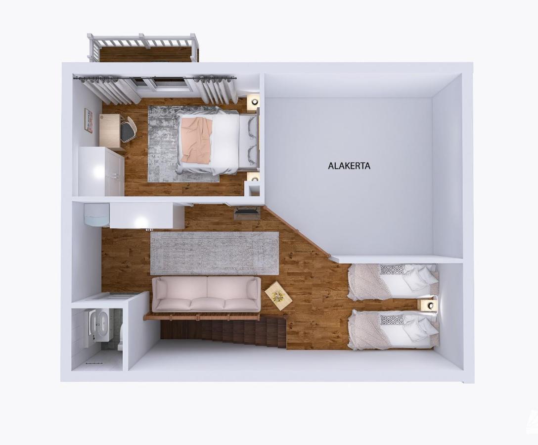 Alppitaehti, Huoneisto Hilla Apartment Levi Ngoại thất bức ảnh